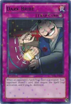 Dark Bribe - BP01-EN055 - Starfoil Rare NM Epic Dawn Yugioh - Image 1