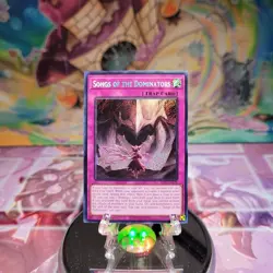 Songs of the Dominators ALIN-EN078 1st Edition Secret Rare NM Yugioh - Image 1