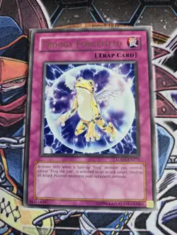 Froggy Forcefield LODT-EN073 Rare Unlimited Edition NM Yugioh - Image 1