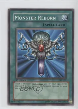 Monster Reborn 1st Ed. YuGiOh Starter Deck Kaiba Evolution #SKE-029 2004 1l2 - Image 1