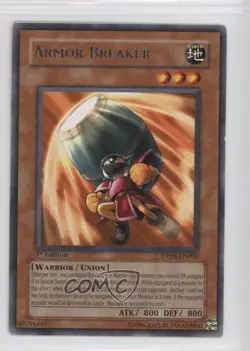Armor Breaker 1st Ed. YuGiOh Jaden Yuki 3 Duelist Pack #DP06-EN009 2008 0g4 - Image 1
