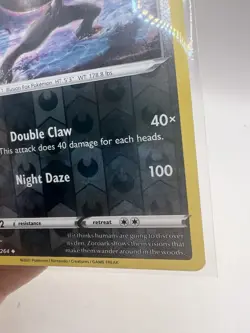 Zoroark 171/264 Pokemon Card Fusion Strike Reverse Holo NM/MINT - Image 5