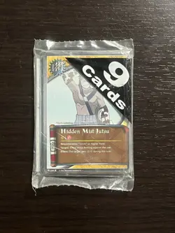 MJ Holdings NARUTO CCG TCG 9 Card Mystery Pack! SEALED! - Image 1