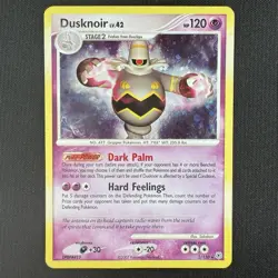 Pokemon TCG Dusknoir Diamond & Pearl 2/130 DPBP#413 Cosmos Holo Bleed Rare Card - Image 1