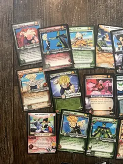 Dragon Ball Z TCG Card Lot Over 300 Cards Vintage And Rare Cards - Image 2