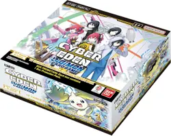 Digimon Card Game Cyber Eden Booster Box BT22 [24 Packs] - Image 1