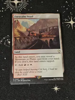 Furycalm Snarl 397, Final Fantasy REG, FIC MTG TCG - Image 1