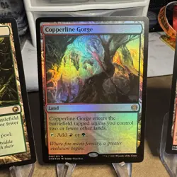 4x Magic the Gathering Copperline Gorge Dual Land Lot Mtg - Image 3