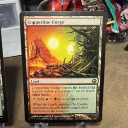 4x Magic the Gathering Copperline Gorge Dual Land Lot Mtg - Image 5