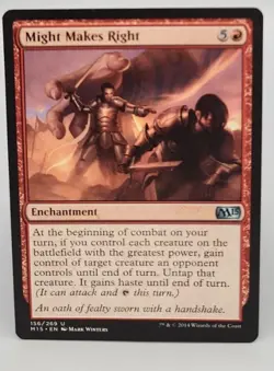 MTG Might Makes Right Magic 2015 156/269 Regular Uncommon - Image 1