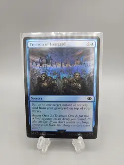 Treason of Isengard MTG Lord of The Rings LOTR Foil Magic the Gathering - Image 1