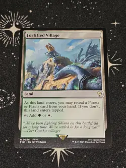Fortified Village 396, Final Fantasy REG, FIC MTG TCG - Image 1