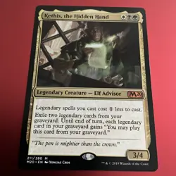 Kethis, the Hidden Hand #211 (NM) Core Set 2020 M20 Magic MTG - Image 1