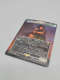 MTG Frodo, Sauron's Bane 0448 | FOIL BORDERLESS | NM Near Mint | LTR | 2023 - Image 3