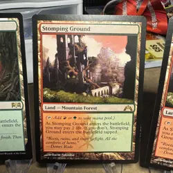 4x Magic the Gathering Stomping Ground Shock Land Lot MTG - Image 4