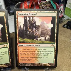 4x Magic the Gathering Stomping Ground Shock Land Lot MTG - Image 5