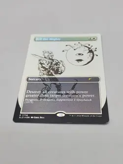 NM Fell The Mighty Dungeons Dragons Exhibition Of Adventure Secret Lair MTG SLD - Image 5