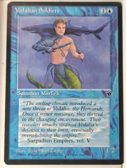 Vodalian Soldiers (Van Camp) - Magic the Gathering MTG Nice! - Image 1