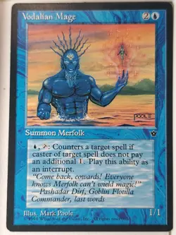 Vodalian Mage (Poole) - Magic the Gathering MTG Nice! - Image 1