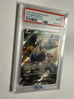 PSA 10 GEM MINT Empoleon V 146/163 Alternate Alt Art Battle Styles 2021 Pokemon - Image 2