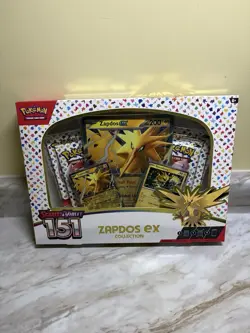 Pokemon TCG Scarlet & Violet 151 Zapdos EX Collection Box Sealed LOT OF TWO - Image 2