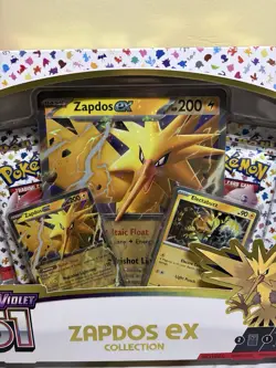 Pokemon TCG Scarlet & Violet 151 Zapdos EX Collection Box Sealed LOT OF TWO - Image 3