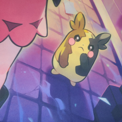 Pokemon TCG Crown Zenith Premium Playmat featuring Marnie & Morpeko - Image 4