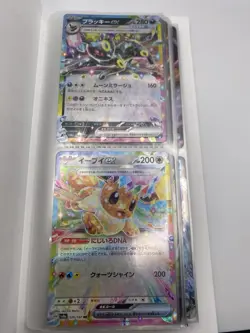 Japanese Pokemon Binder Lot - 80 Cards (Binder included! Contains Ex, V, VSTAR) - Image 2