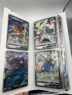 Japanese Pokemon Binder Lot - 80 Cards (Binder included! Contains Ex, V, VSTAR) - Image 4