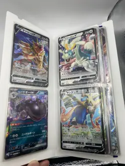 Japanese Pokemon Binder Lot - 80 Cards (Binder included! Contains Ex, V, VSTAR) - Image 5