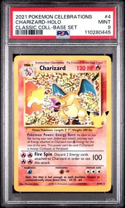 Pokemon Celebrations Big 3 Set Lot Graded PSA 9 Charizard - Blastoise - Venusaur - Image 4
