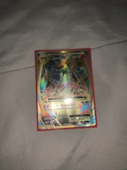 2016 Pokemon XY Evolutions Mega M Charizard EX 101/108 Full Art Holo MP - Image 2