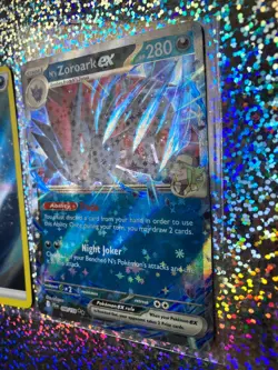 Pokemon TCG Journey Together Double Rare 098/159 N's Zoroark ex - Image 3