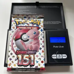 Pokemon 151 English Heavy Sealed Booster Pack (22.9 grams) - Image 1
