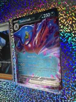 Pokemon TCG: Special Ilustration Rare 267/193 GIacomo; 131/198 Toxicroak ex - Image 4