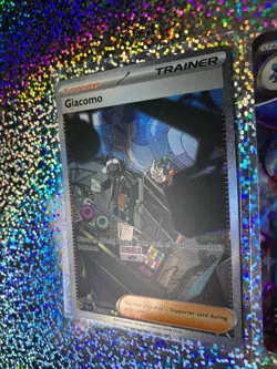 Pokemon TCG: Special Ilustration Rare 267/193 GIacomo; 131/198 Toxicroak ex - Image 5