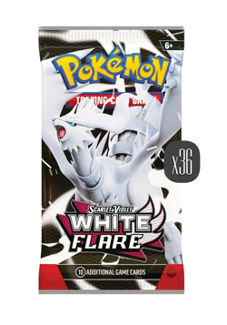Pokemon TCG White Flare Booster Pack x36 Factory Sealed PRESALE Ships Aug 15-25 - Image 1