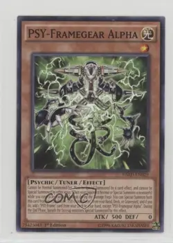PSY-Framegear Alpha 1st Ed. YuGiOh High-Speed Riders #HSRD-EN029 0b3 - Image 1