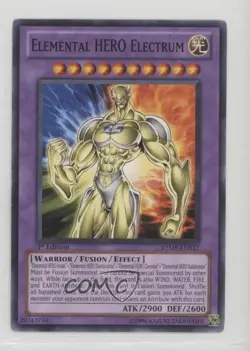 Elemental HERO Electrum 1st Ed. YuGiOh Ra Yellow Mega-Pack #RYMP-EN017 0b3 - Image 1
