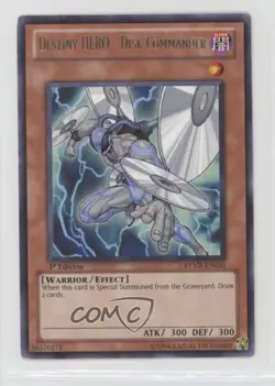 Destiny HERO - Disk Commander 1st Ed. YuGiOh Ra Yellow MegaPack #RYMP-EN035 0b3 - Image 1