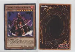 Great Shogun Shien 1st Ed. YuGiOh Samurai Warlords Structure Deck 0ie5 - Image 3