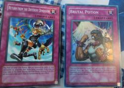 20 Vintage 1996 Konami Yugioh 1st Edition Cards Mostly Trap Cards - Image 2