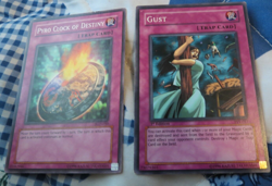 20 Vintage 1996 Konami Yugioh 1st Edition Cards Mostly Trap Cards - Image 3