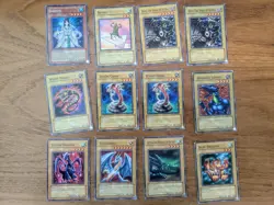 Lot of 12 YuGiOh Reptile Fairy Dragon Cards - Pokemon and Dungeons & Dragons Fan - Image 1