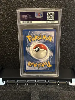 Pokemon TCG Base Set 2 Blastoise Holo Rare Card 2 /130 2000 PSA 5 - Image 2