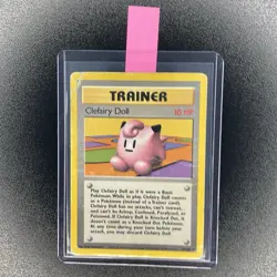 🔥 Clefairy Doll 70/102 🔥 Original Non Holo Rare Base Set Pokemon Card Trainer - Image 2