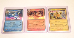 Pokemon 151 - 3 Card Eevee Set | Jolteon Flareon Vaporeon - Holo Rare Near Mint - Image 1
