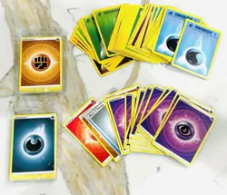 Pokemon Card Lot Of Energy Cards Playing Collector Cards 2 Sealed Packs - Image 1