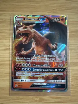 Charizard GX SM195 / Pokemon TCG Detective Pikachu Black Star Promo card - Image 1