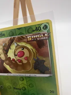 001/198 Weedle | Common Reverse Holo | Pokemon Trading Card Chilling Reign TCG - Image 3